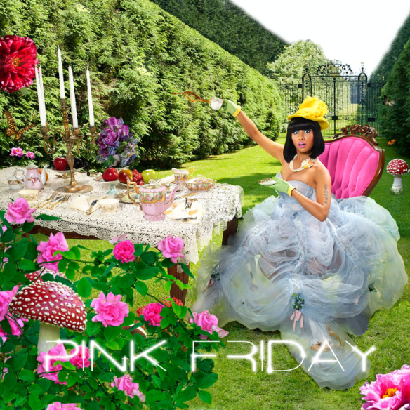 (N)icki (M)inaj has an album called PINK FRIDAY. Tomorrow is FRIDAY and the (M)oo(N) will still be FULL.
