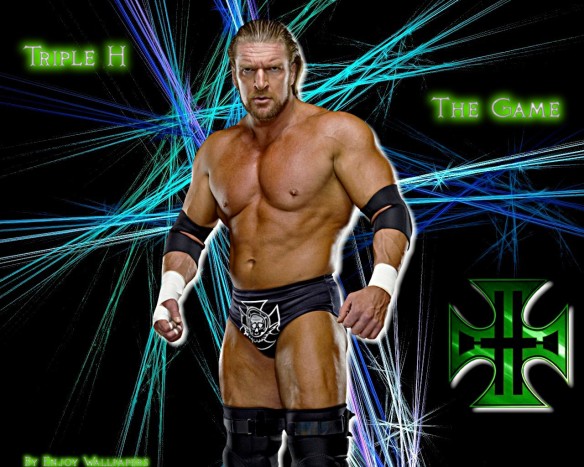 Triple H or HHH (Hunter HEARsT Helmsley–> a scRAM-BULLed hunTOR/TAUR and EARTH/HEART) is a famous wrestler. His symBULL resemBULLS the 4-leaf clover or the      Iron <–(FE – which we will cover soon) Cross. HHH = 8 + 8 + 8 = 24/Jupiter.