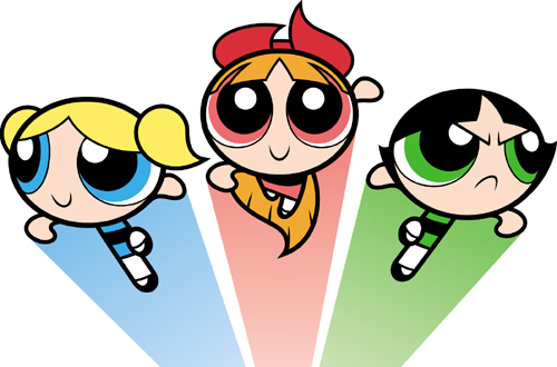 The Powerpuff Girls were created by the secret CHEMICAL "X" = 24.