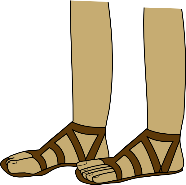 Jesus sandals