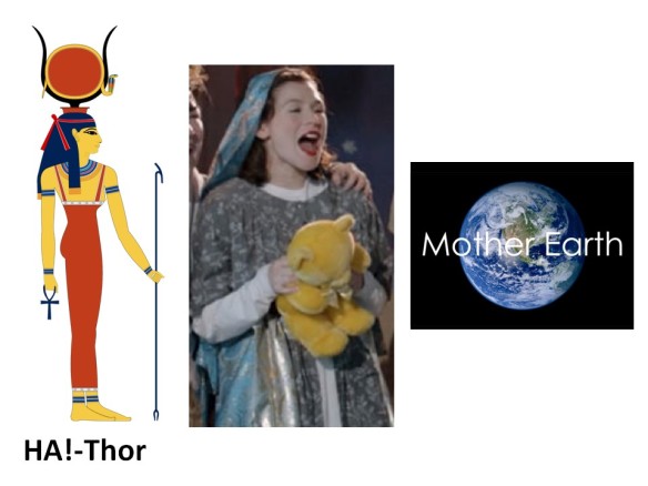 This slide depicts the mesh of both Aries and Taurus energy with Ha-Thor, Morello playing MOTHER MARy and MOTHER Earth.