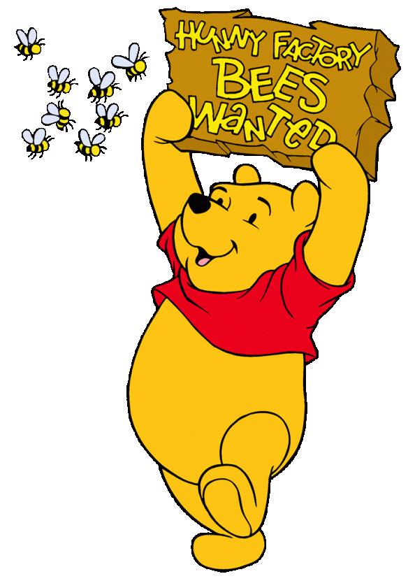 winnie the pooh bees