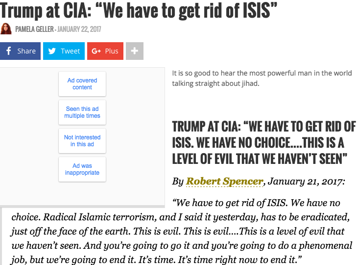 Trump CIA ISIS